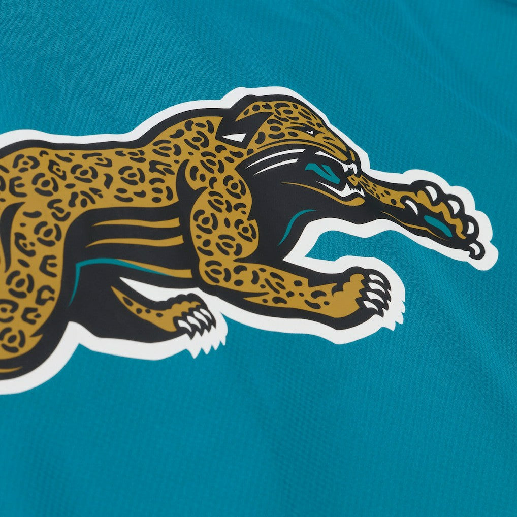 Jacksonville Jaguars Coaches Full-Snap Hooded Windbreaker Jacket Teal