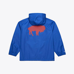 Buffalo Bills Coaches Full-Snap Hooded Windbreaker Jacket Royal