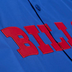 Buffalo Bills Coaches Full-Snap Hooded Windbreaker Jacket Royal