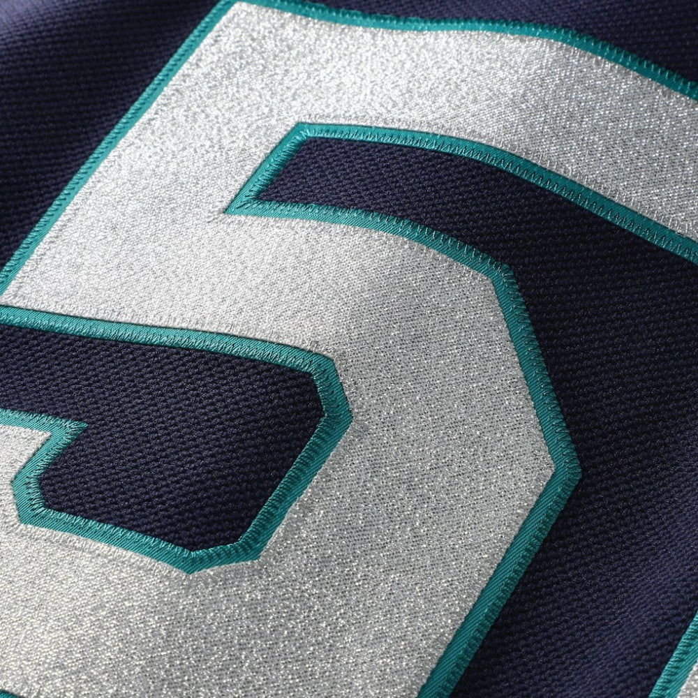 Ichiro Suzuki Seattle Mariners Mitchell & Ness 2006 Cooperstown Mesh Batting Practice Button-Up Jersey - Navy Jerseys