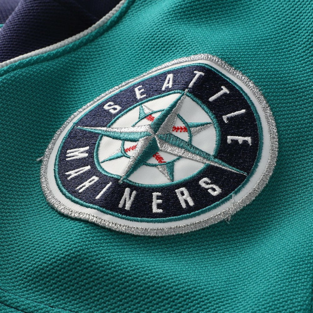 Ichiro Suzuki Seattle Mariners Mitchell & Ness 2006 Cooperstown Mesh Batting Practice Button-Up Jersey - Navy Jerseys