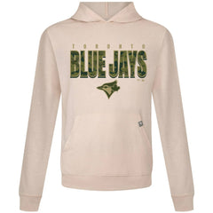 Toronto Blue Jays Levelwear Relay Protect Pullover Hoodie - Khaki Hoodies