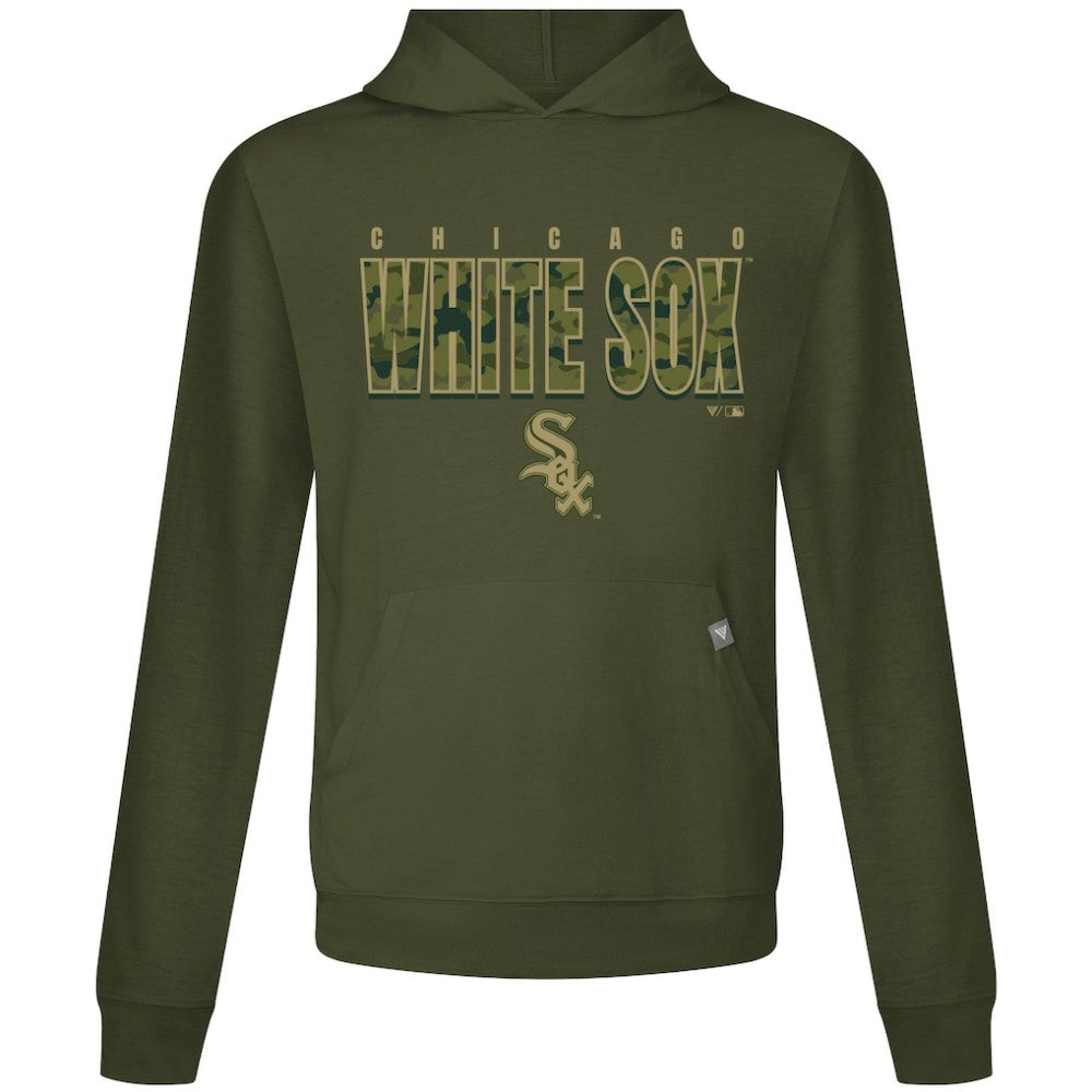 Chicago White Sox Levelwear Relay Protect Pullover Hoodie - Green Hoodies