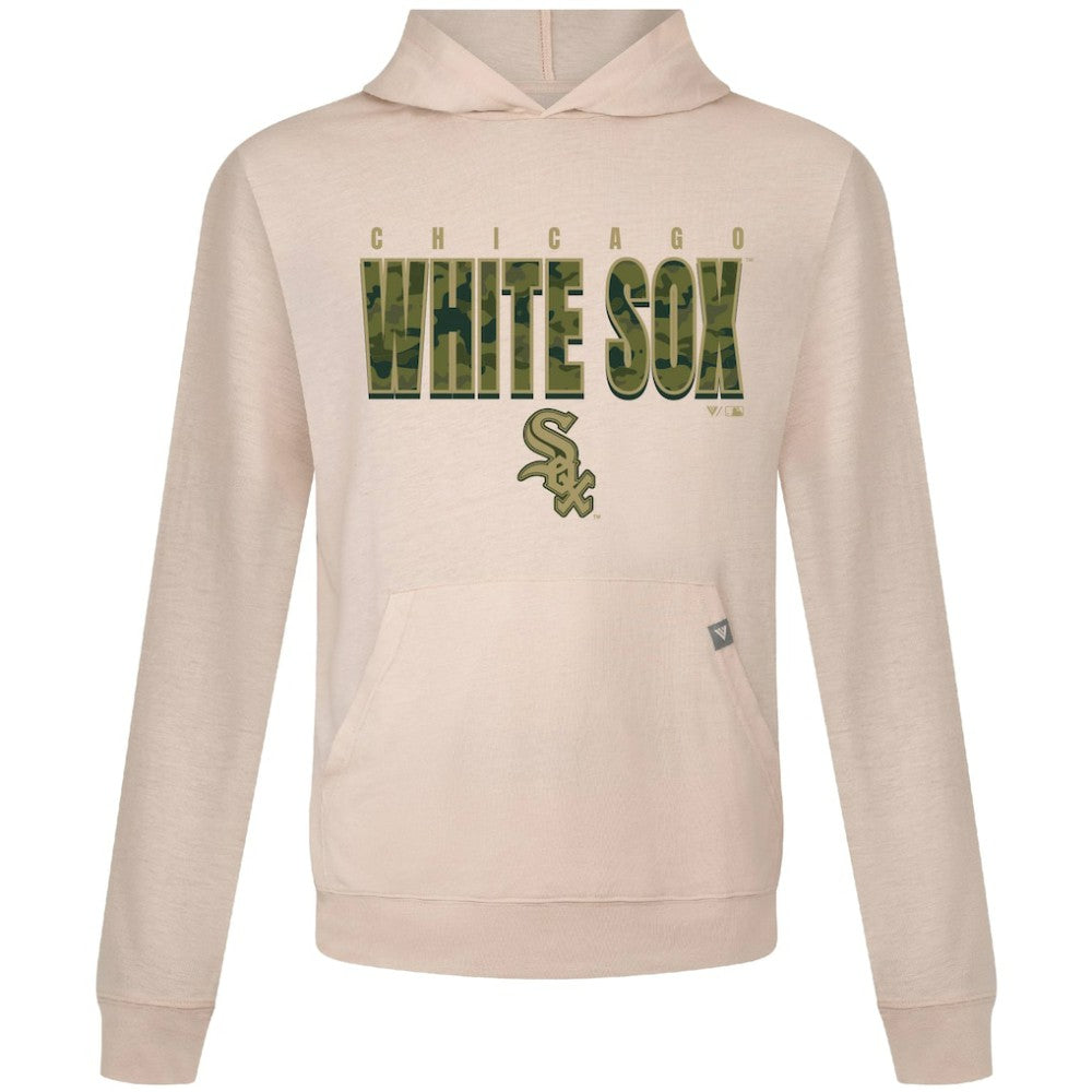 Chicago White Sox Levelwear Relay Protect Pullover Hoodie - Khaki Hoodies