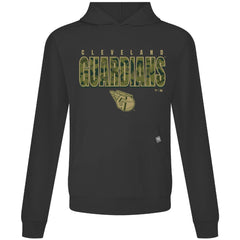 Cleveland Guardians Levelwear Relay Protect Pullover Hoodie - Black Hoodies