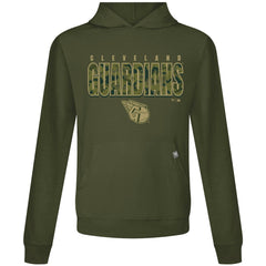 Cleveland Guardians Levelwear Relay Protect Pullover Hoodie - Green Hoodies