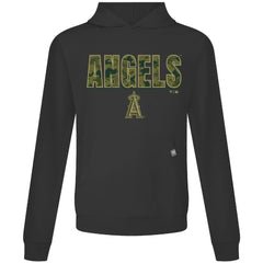 Los Angeles Angels Levelwear Relay Protect Pullover Hoodie - Black Hoodies