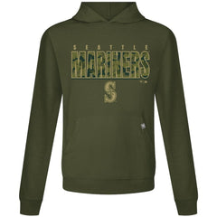 Seattle Mariners Levelwear Relay Protect Pullover Hoodie - Green Hoodies
