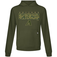 Arizona Diamondbacks Levelwear Relay Protect Pullover Hoodie - Green Hoodies