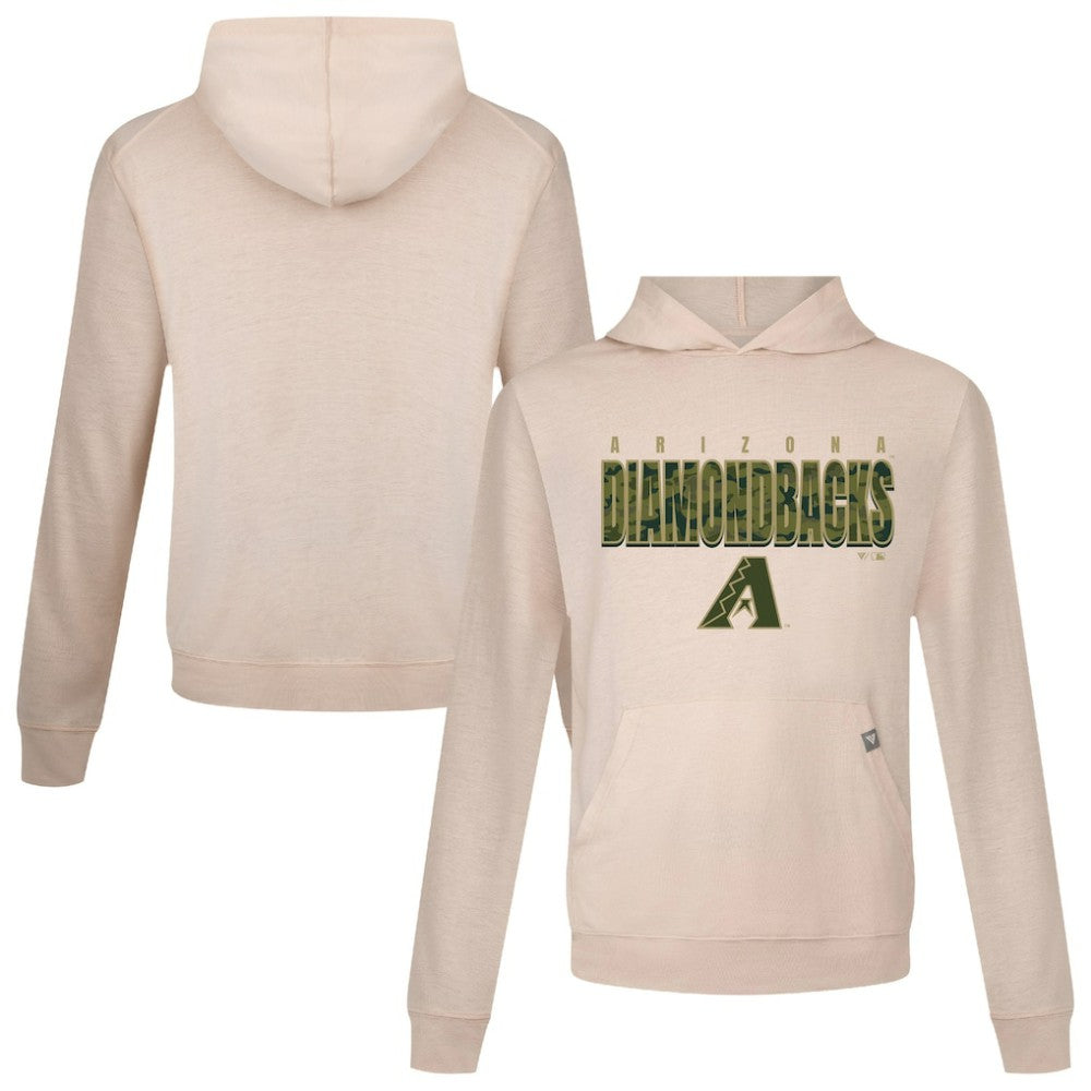 Arizona Diamondbacks Levelwear Relay Protect Pullover Hoodie - Khaki Hoodies