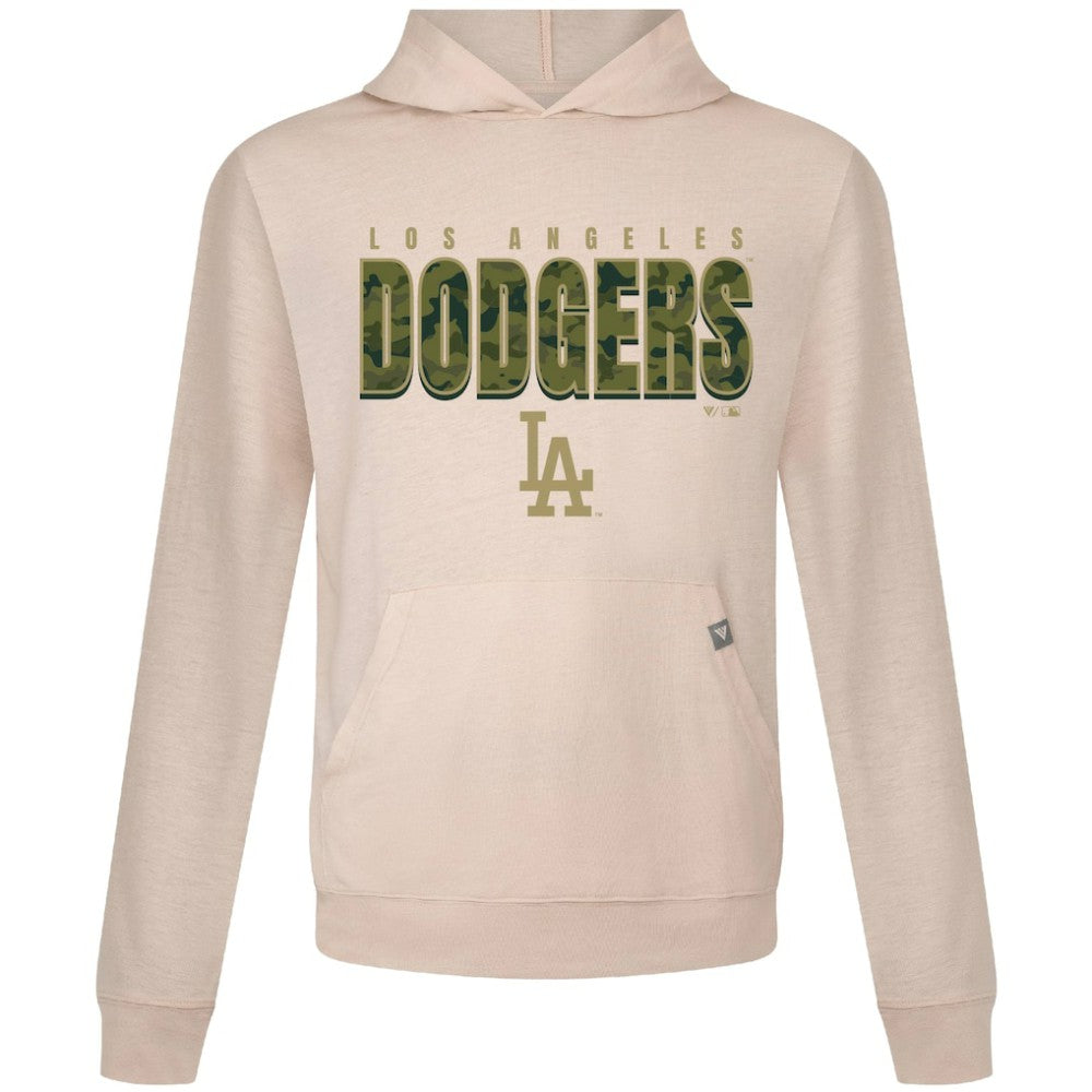 Los Angeles Dodgers Levelwear Relay Protect Pullover Hoodie - Khaki Hoodies