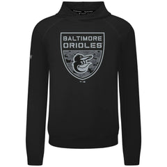 Baltimore Orioles Levelwear Mandate Buckler Tri-Blend Pullover Hoodie - Black Hoodies