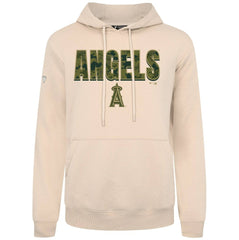 Los Angeles Angels Levelwear Podium Protect Pullover Hoodie - Khaki Hoodies