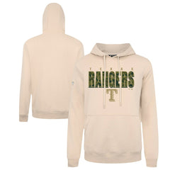 Texas Rangers Levelwear Podium Protect Pullover Hoodie - Khaki Hoodies