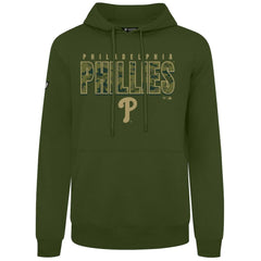 Philadelphia Phillies Levelwear Podium Protect Pullover Hoodie - Green Hoodies