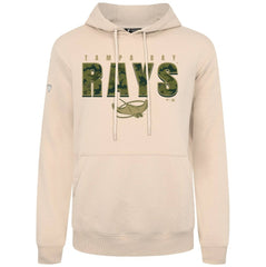 Tampa Bay Rays Levelwear Podium Protect Pullover Hoodie - Khaki Hoodies