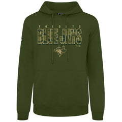 Toronto Blue Jays Levelwear Podium Protect Pullover Hoodie - Green Hoodies