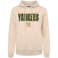 New York Yankees Levelwear Podium Protect Pullover Hoodie - Khaki Hoodies