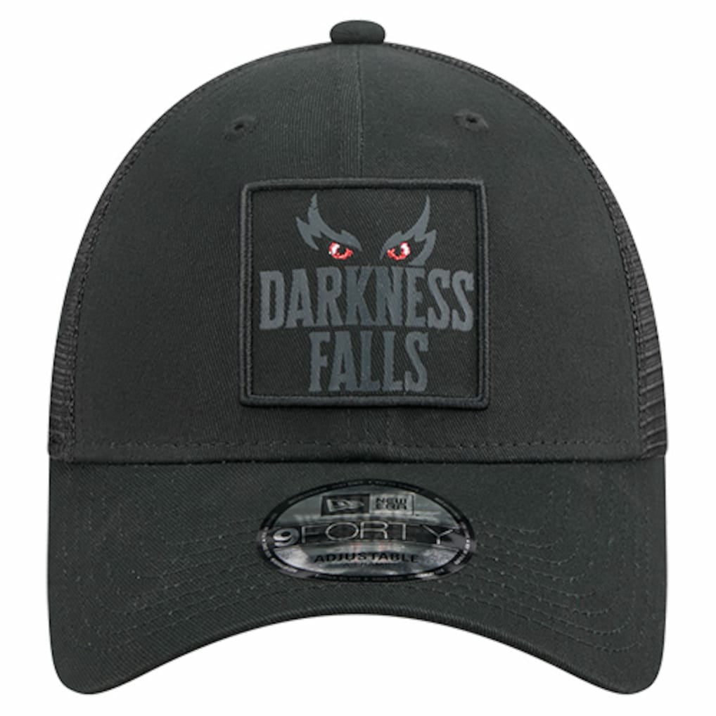 Baltimore Ravens New Era Darkness Falls 9FORTY Adjustable Hat Black