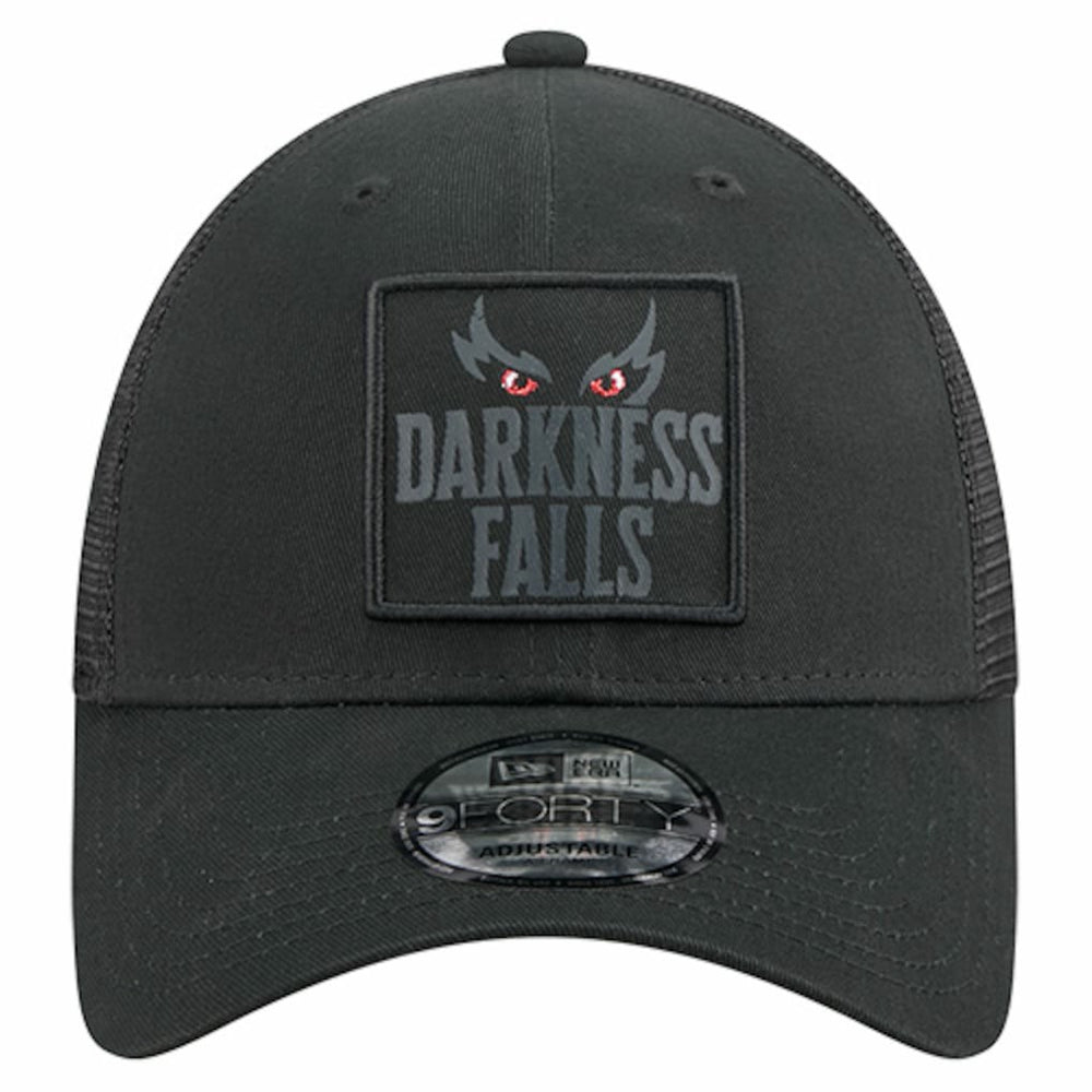 Baltimore Ravens New Era Darkness Falls 9FORTY Adjustable Hat Black