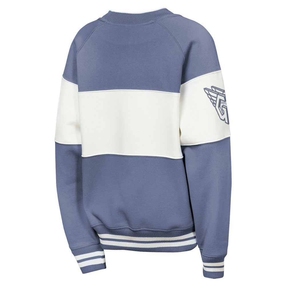 Cleveland Guardians Outerstuff Youth Ultimate Pastels On Base Sweatshirt - Blue Sweatshirts