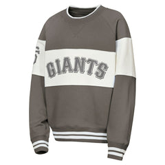 San Francisco Giants Outerstuff Youth Ultimate Pastels On Base Sweatshirt - Gray Sweatshirts