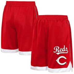 Cincinnati Reds Outerstuff Youth Big League All Star Fashion Shorts - Red Shorts