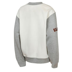 San Francisco Giants Outerstuff Youth Big League Power Hit Fleece Sweatshirt - Cream/Gray Sweatshirts