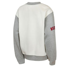 Boston Red Sox Outerstuff Youth Big League Power Hit Fleece Sweatshirt - Cream/Gray Sweatshirts