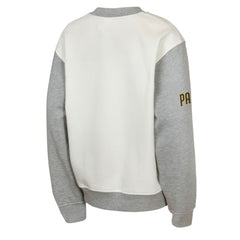 San Diego Padres Outerstuff Youth Big League Power Hit Fleece Sweatshirt - Cream/Gray Sweatshirts
