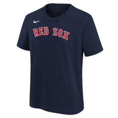 Boston Red Sox Nike Youth Wordmark T-Shirt - Athletic Navy T-shirts