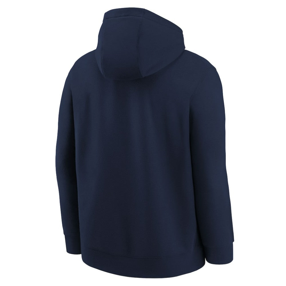 Detroit Tigers Nike Youth Club Fleece Hoodie - Athletic Navy Hoodies