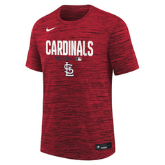St. Louis Cardinals Nike Youth Authentic Collection Velocity Dri-FIT T-Shirt - Red T-shirts
