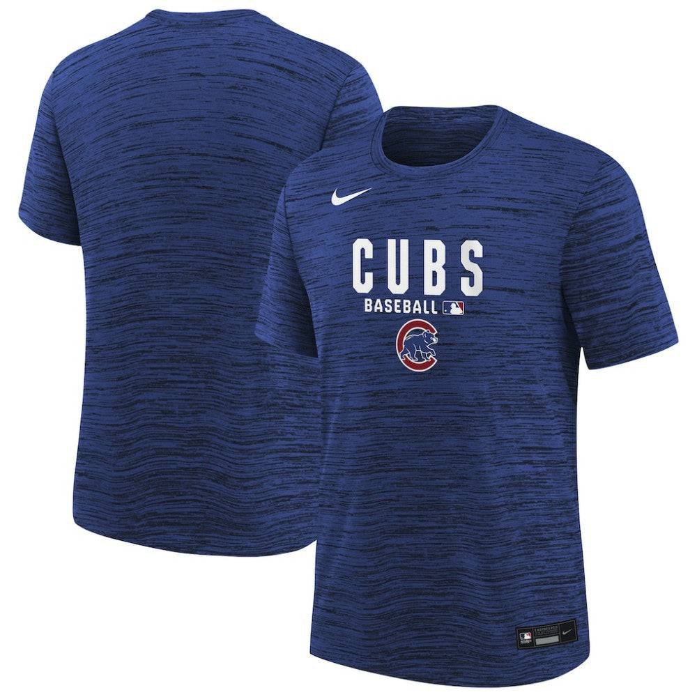 Chicago Cubs Nike Youth Authentic Collection Velocity Dri-FIT T-Shirt - Royal T-shirts