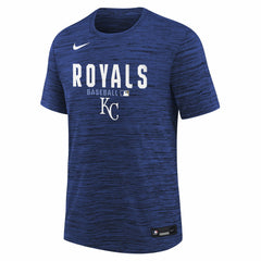 Kansas City Royals Nike Youth Authentic Collection Velocity Dri-FIT T-Shirt - Royal T-shirts