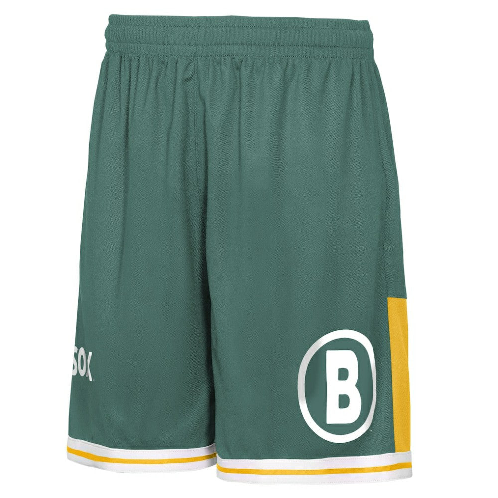 Boston Red Sox Outerstuff Youth City Crew Fashion Shorts - Green Shorts