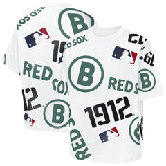 Boston Red Sox Outerstuff Youth Circus Catch T-Shirt - White T-shirts