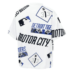 Detroit Tigers Outerstuff Youth Circus Catch T-Shirt - White T-shirts