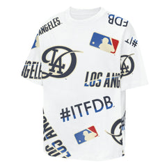 Los Angeles Dodgers Outerstuff Youth Circus Catch T-Shirt - White T-shirts