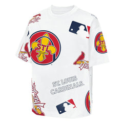 St. Louis Cardinals Outerstuff Youth Circus Catch T-Shirt - White T-shirts