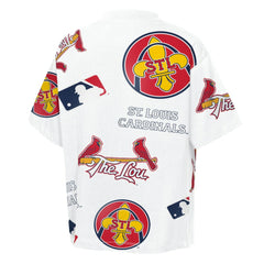 St. Louis Cardinals Outerstuff Youth Circus Catch T-Shirt - White T-shirts