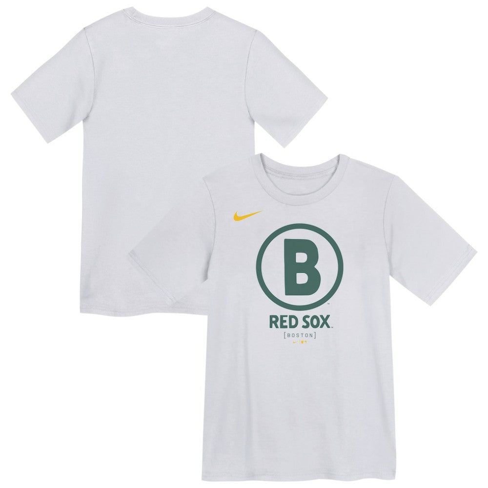 Boston Red Sox Nike Preschool City Connect Logo T-Shirt - White T-shirts