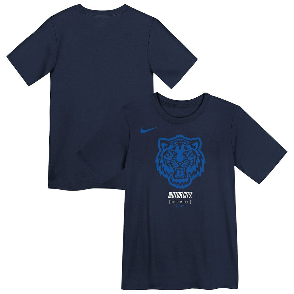 Detroit Tigers Nike Preschool City Connect Logo T-Shirt - Navy T-shirts