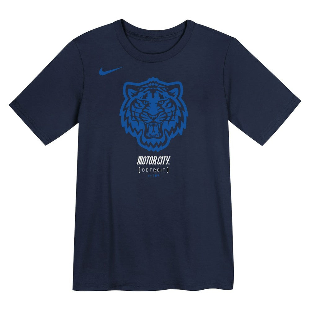 Detroit Tigers Nike Preschool City Connect Logo T-Shirt - Navy T-shirts