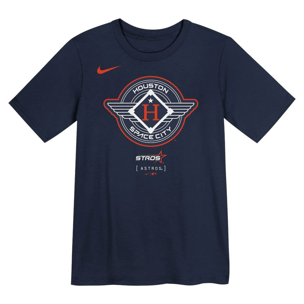 Houston Astros Nike Preschool City Connect Logo T-Shirt - Navy T-shirts
