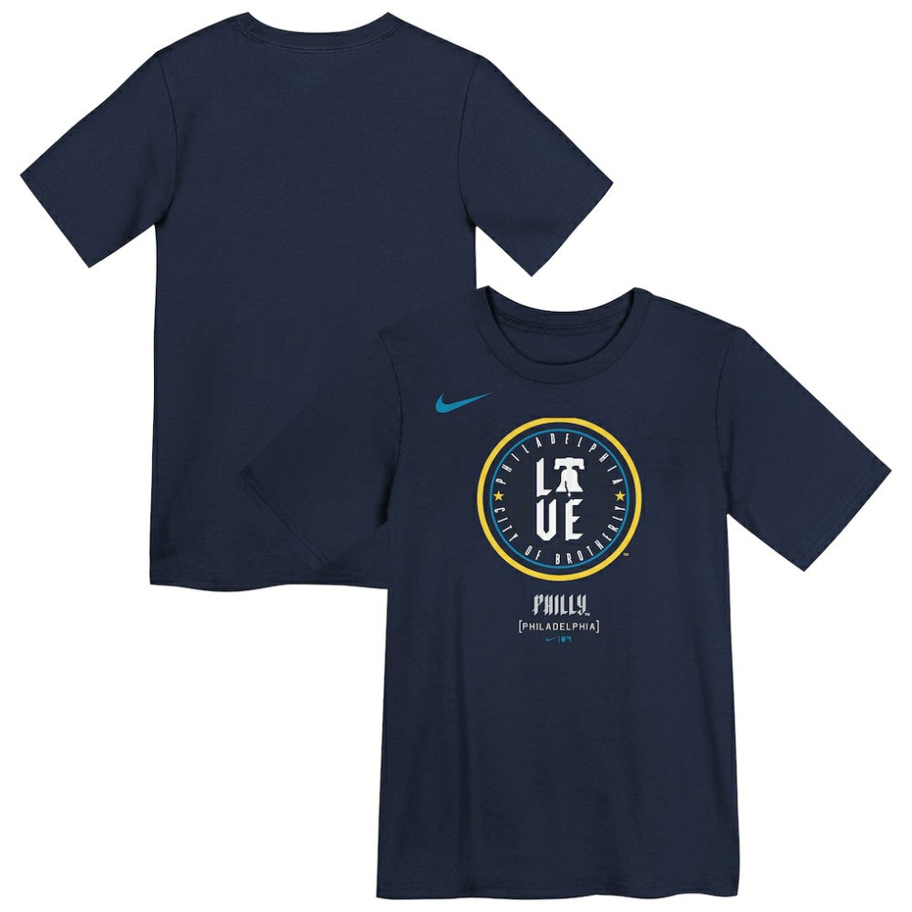 Philadelphia Phillies Nike Preschool City Connect Logo T-Shirt - Navy T-shirts
