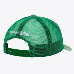 Boston Celtics Gameday Snow Wash Adjustable Trucker Hat Kelly Green