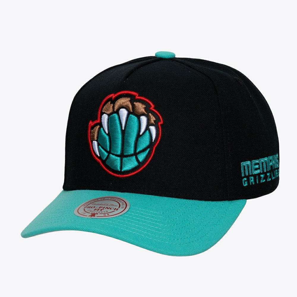Memphis Grizzlies Hardwood Classics Legendary Away Pro-Pinch Adjustable Hat Black