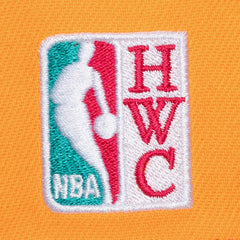 San Antonio Spurs Hardwood Classics Legendary Away Pro-Pinch Adjustable Hat Orange