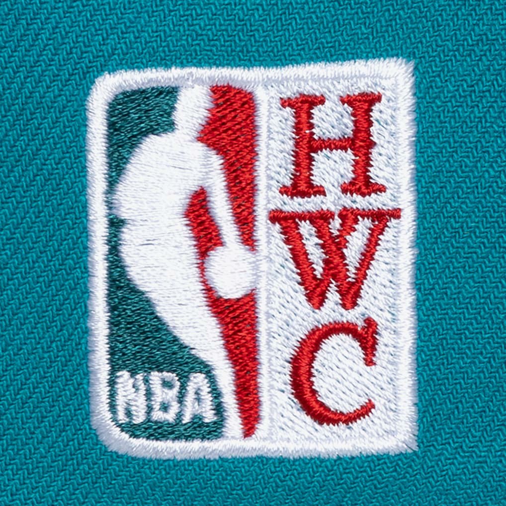 Detroit Pistons Hardwood Classics Legendary Away Pro-Pinch Adjustable Hat Teal